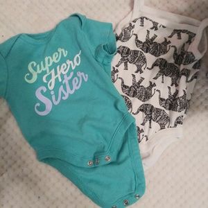 Baby girl onesies
